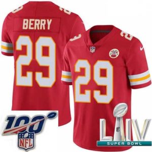 Premium 2020 Super Bowl LIV Nike Kansas City Chiefs #29 Eric Berry Red Team Color Vapor Untouchable Limited Player NFL Jersey