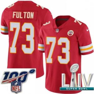 Outstanding 2020 Super Bowl LIV Nike Kansas City Chiefs #73 Zach Fulton Red Team Color Vapor Untouchable Limited Player NFL Jersey