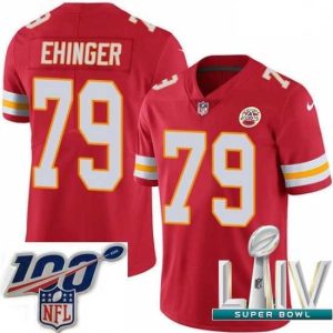 Marvelous 2020 Super Bowl LIV Nike Kansas City Chiefs #79 Parker Ehinger Red Team Color Vapor Untouchable Limited Player NFL Jersey