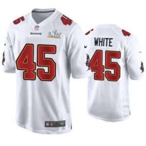 Superior Devin White Buccaneers White Super Bowl Lv Game Fashion Jersey