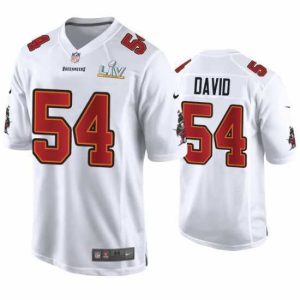 Exquisite Lavonte David Buccaneers White Super Bowl Lv Game Fashion Jersey