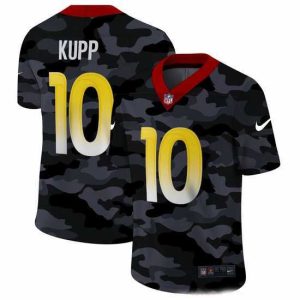 Exquisite Los Angeles Rams 10 Cooper Kupp Nike 2020 Black CAMO Vapor Untouchable Limited Stitched NFL Jersey