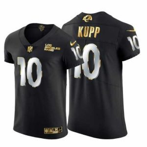 Gorgeous Los Angeles Rams 10 Cooper Kupp Nike Black Edition Vapor Untouchable Elite NFL Jersey