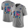 Los Angeles Rams 16 Jared Goff Men Nike Multi Color 2020 NFL Crucial Catch NFL Jersey Greyheather 764628 21804 550X550