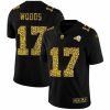 Superb Los Angeles Rams 17 Robert Woods Nike Leopard Print Fashion Vapor Limited NFL Jersey Black 3 Los Angeles Rams 17 Robert Woods Men Nike Leopard Print Fashion Vapor Limited NFL Jersey Black 764632 21804 550X550