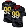 Los Angeles Rams 99 Aaron Donald Men Nike 2020 Black CAMO Vapor Untouchable Limited Stitched NFL Jersey 738566 21804 550X550