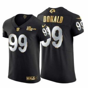 Exceptional Los Angeles Rams 99 Aaron Donald Nike Black Edition Vapor Untouchable Elite NFL Jersey