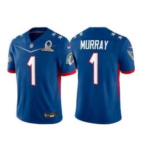 Exquisite 2022 NFL Pro Bowl Arizona Cardinals 1 Kyler Murray NFC Blue Jersey