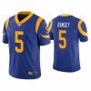 Marvelous 5 Jalen Los Angeles Ramsey Los Angeles Rams Vapor Limited Jersey Royal Jersey 3 Men 5 Jalen Los Angeles Ramsey Los Angeles Rams Vapor Limited Jersey Royal Jersey 796870 21804 550X550