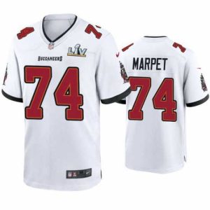 Premium Ali Marpet Buccaneers White Super Bowl Lv Game Jersey