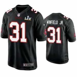 Superb Antoine Winfield Jr. Buccaneers Black Super Bowl Lv Game Fashion Jersey
