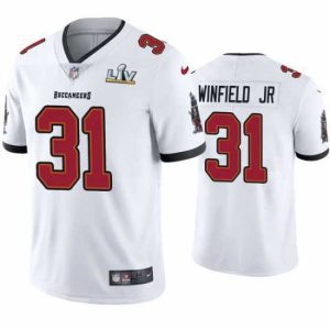 Premium Antoine Winfield Jr. Buccaneers White Super Bowl Lv Vapor Limited Jersey