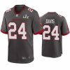 Men Carlton Davis Buccaneers Pewter Super Bowl Lv Game Jersey 778791 22760 550X550