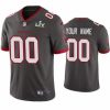 Men Custom Buccaneers Pewter Super Bowl Lv Vapor Limited Jersey 778808 22760 550X550