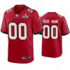 Men Custom Buccaneers Red Super Bowl Lv Game Jersey 778809 22760 550X550
