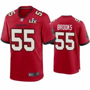 Superior Derrick Brooks Buccaneers Red Super Bowl Lv Game Jersey