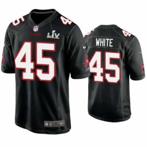 Exceptional Devin White Buccaneers Black Super Bowl Lv Game Fashion Jersey