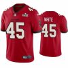 Men Devin White Buccaneers Red Super Bowl Lv Vapor Limited Jersey 778826 22760 550X550