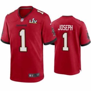Marvelous Greg Joseph Buccaneers Red Super Bowl Lv Game Jersey
