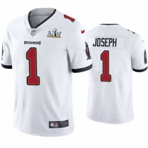 Exquisite Greg Joseph Buccaneers White Super Bowl Lv Vapor Limited Jersey