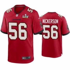 Gorgeous Hardy Nickerson Buccaneers Red Super Bowl Lv Game Jersey