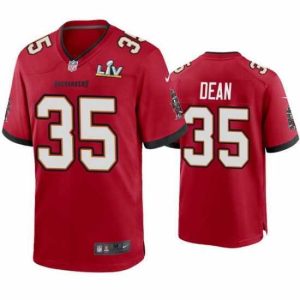Superb Jamel Dean Buccaneers Red Super Bowl Lv Game Jersey