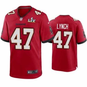 Marvelous John Lynch Buccaneers Red Super Bowl Lv Game Jersey