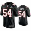 Men Lavonte David Buccaneers Black Super Bowl Lv Game Fashion Jersey 778878 22760 550X550