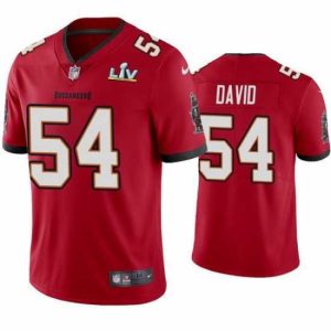 Premium Lavonte David Buccaneers Red Super Bowl Lv Vapor Limited Jersey