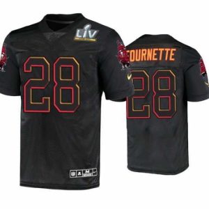 Exquisite Leonard Fournette Tampa Bay Buccaneers Black Super Bowl Lv Jersey