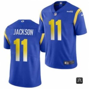 Exquisite Los Angeles Rams #11 DeSean Jackson 2020 Blue Vapor Untouchable Limited Stitched NFL Jersey