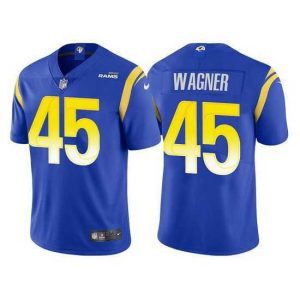 Gorgeous Los Angeles Rams 45 Bobby Wagner Royal Vapor Untouchable Limited Stitched Football jersey