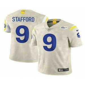 Gorgeous Los Angeles Rams 9 Matthew Stafford Cream 2021 NEW Vapor Untouchable Stitched NFL Nike Limited Jersey