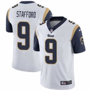 Exceptional Los Angeles Rams 9 Matthew Stafford White Stitched NFL Vapor Untouchable Limited Jersey