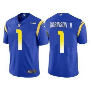 Exceptional Los Angeles Rams Allen Robinson II Royal Vapor Untouchable Limited Stitched Football jersey