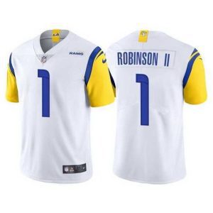Superior Los Angeles Rams Allen Robinson II White Vapor Untouchable Limited Stitched Football jersey