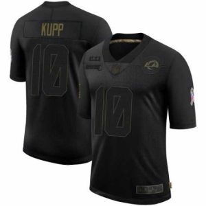 Gorgeous Los Angeles Rams Cooper Kupp Black 2020 Salute To Service Jersey