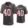Men Mike Alstott Buccaneers Pewter Super Bowl Lv Game Jersey 778911 22760 550X550