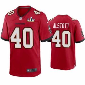 Superior Mike Alstott Buccaneers Red Super Bowl Lv Game Jersey