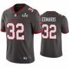 Men Mike Edwards Buccaneers Pewter Super Bowl Lv Vapor Limited Jersey 778920 22760 550X550