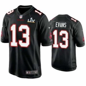 Outstanding Mike Evans Buccaneers Black Super Bowl Lv Game Fashion Jersey