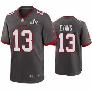 Superb Mike Evans Buccaneers Pewter Super Bowl Lv Game Jersey
