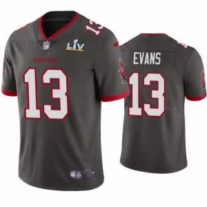 Superb Mike Evans Buccaneers Pewter Super Bowl Lv Vapor Limited Jersey