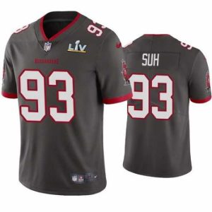 Exceptional Ndamukong Suh Buccaneers Pewter Super Bowl Lv Vapor Limited Jersey