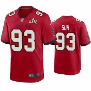 Finest Ndamukong Suh Buccaneers Red Super Bowl Lv Game Jersey