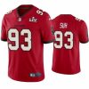 Men Ndamukong Suh Buccaneers Red Super Bowl Lv Vapor Limited Jersey 778938 22760 550X550