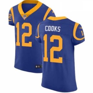Exquisite Nike Los Angeles Rams 12 Brandin Cooks Royal Blue Alternate Vapor Untouchable Elite Player NFL Jersey
