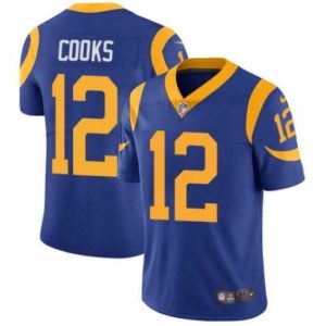 Exquisite Nike Los Angeles Rams 12 Brandin Cooks Royal Blue Alternate Vapor Untouchable Limited Player NFL Jersey