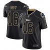 Exceptional Nike Los Angeles Rams 16 Jared Goff Limited Lights Out Black Rush NFL Jersey 3 Men Nike Los Angeles Rams 16 Jared Goff Limited Lights Out Black Rush NFL Jersey 590107 21804 550X550