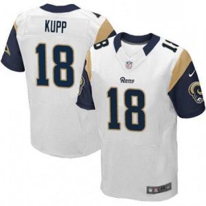 Marvelous Nike Los Angeles Rams 18 Cooper Kupp White Vapor Untouchable Elite Player NFL Jersey